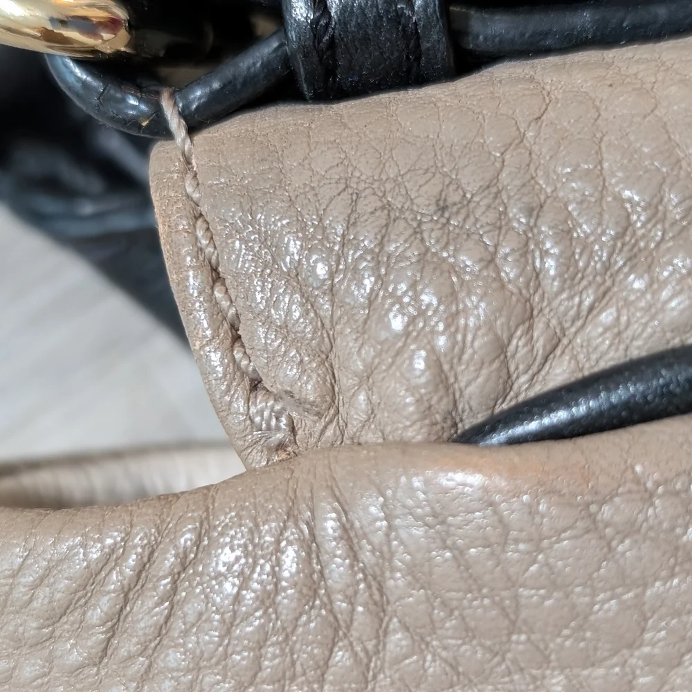 Kate Spade Cream and Black Crossbody Bag - Preloved - Picture 10 of 16
